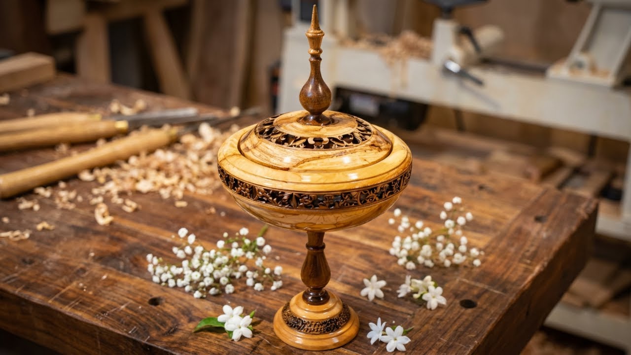 This Pedestal Lidded Bowl Has a CRAZY Detail Nobody Can Explain
