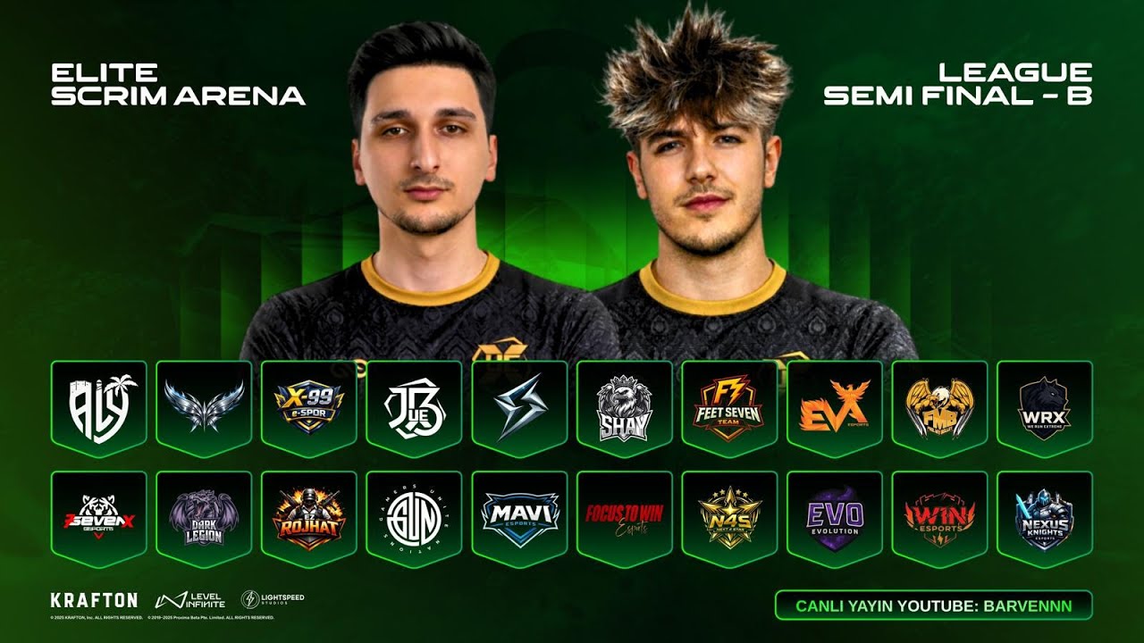 ELITE SCRIM ARENA 3000 TL LIG | YARI FINAL B - 15.03.2026