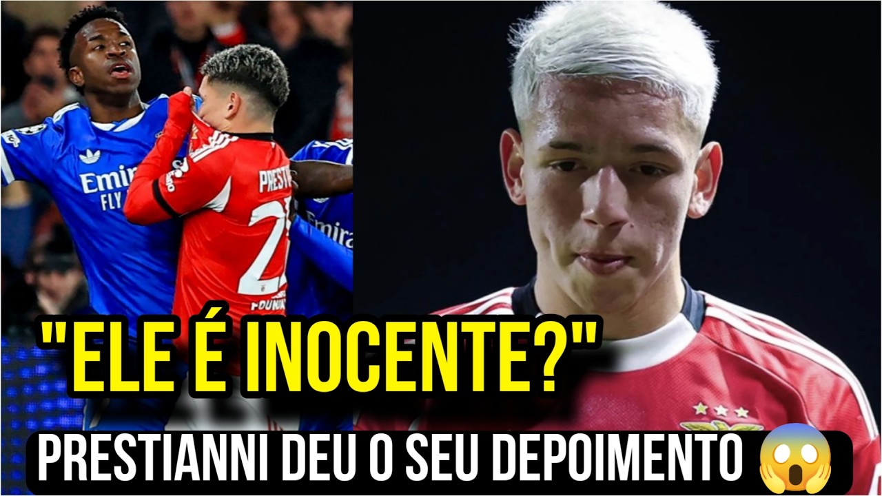 🚨 PRESTIANNI DEU DEPOIMENTO FALANDO QUE NÃO CHAMOU VINÍCIUS JR! DE 