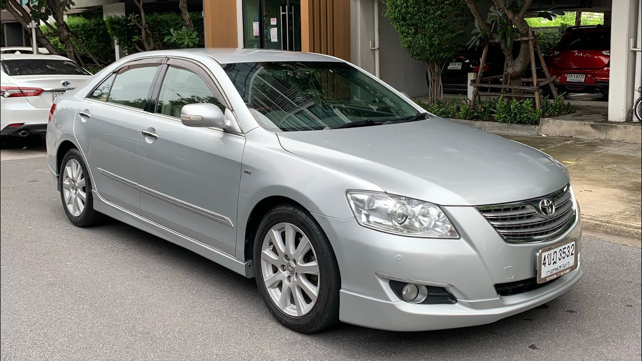 รีวิว 2008 Toyota Camry 2.4V Navi สภาพป้ายแดง น๊อตไม่ขยับ
