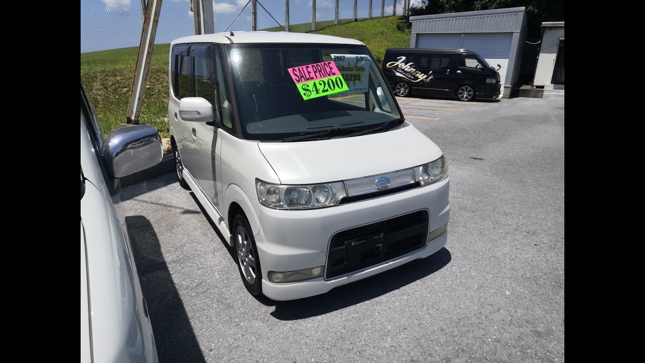 2007 Daihatsu Tanto (15131) - Johnny's Used Cars Okinawa