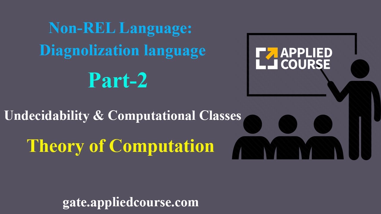 Non-REL Language: Diagnolization language |  Undecidability & Computational Classes | Part-2 | TOC
