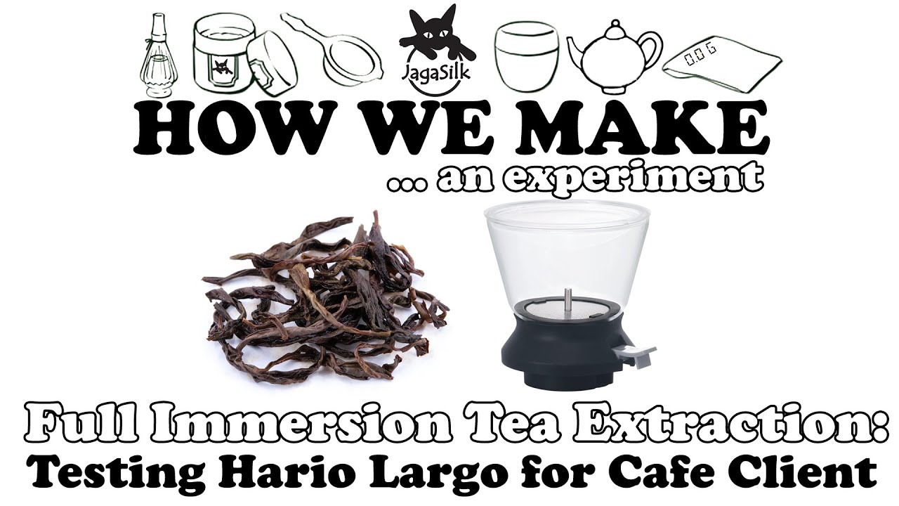 Full Immersion Tea Extraction: Testing Hario Largo for Cafe Client