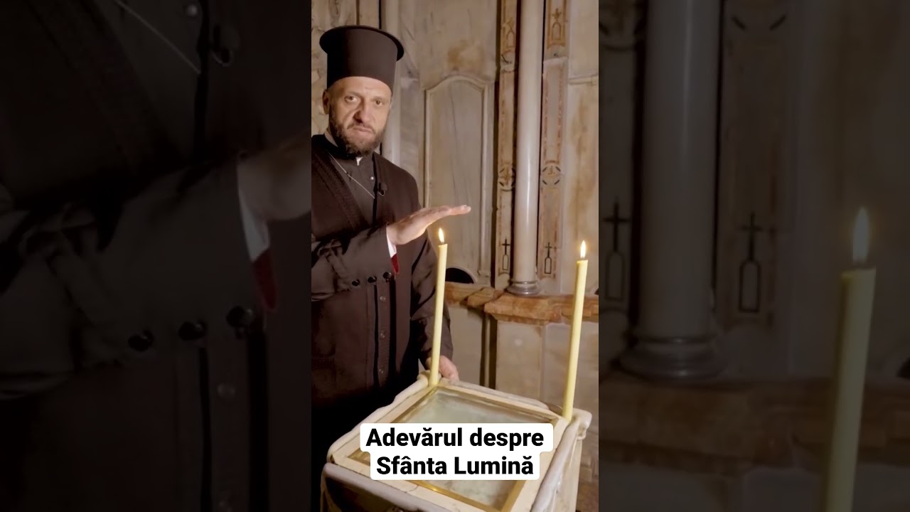 Am filmat în interiorul Sfântului Mormânt. Urmăriți întregul reportaj pe canalul nostru #ierusalim