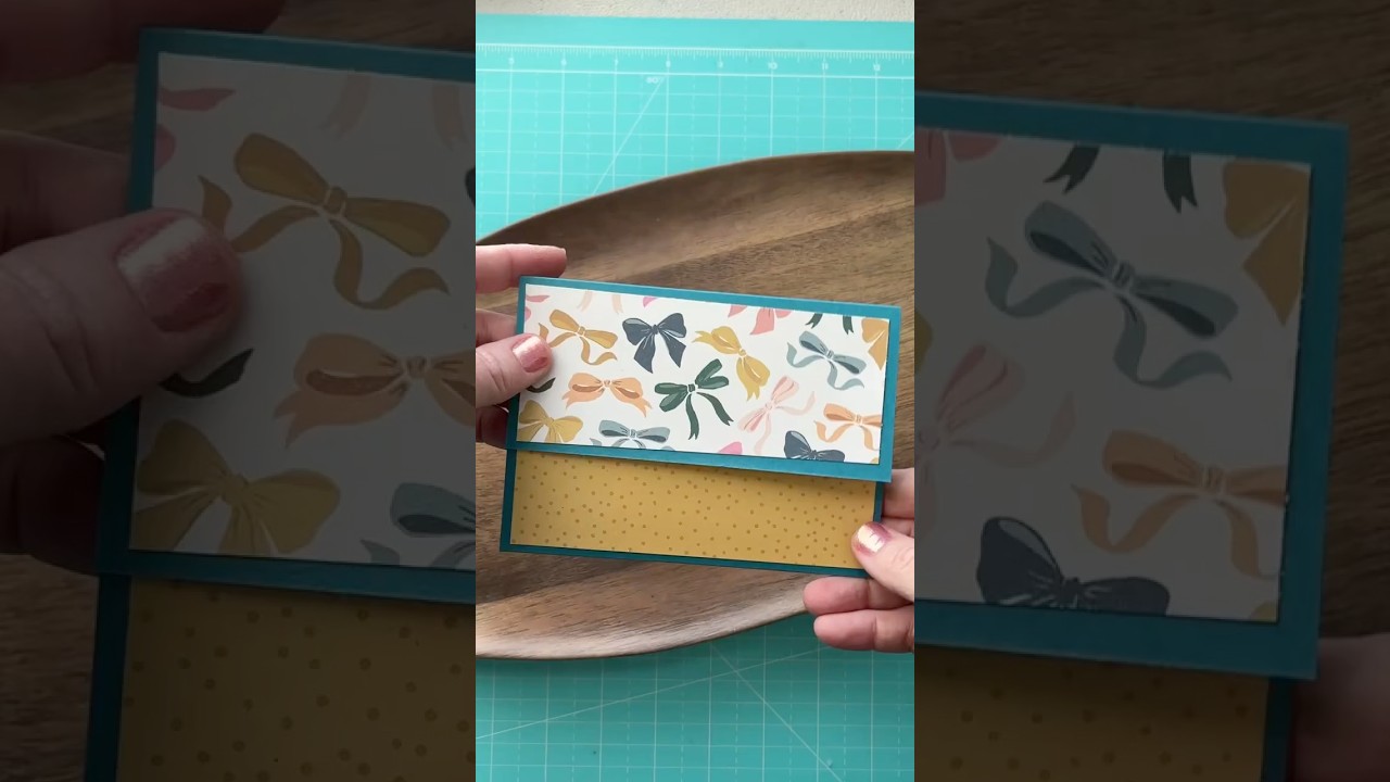 Gift Card Holder pop-up easy diy #papercrafting #handmadecard #easydiy