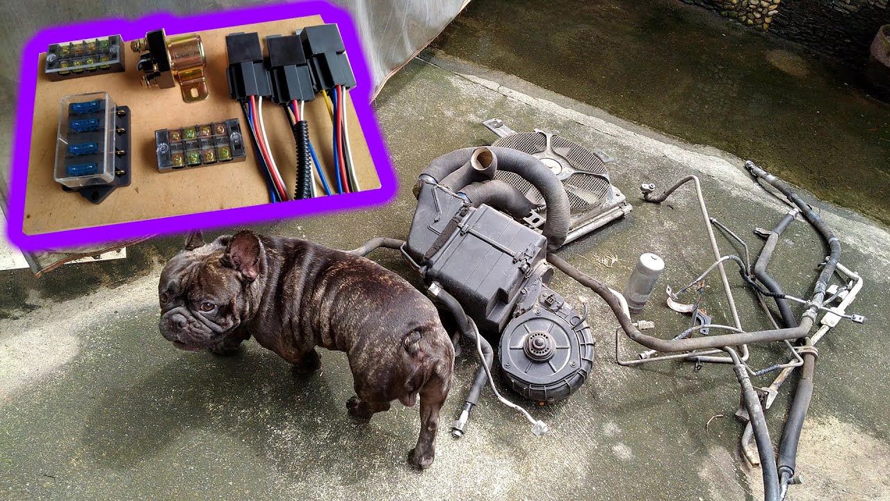 Suzuki F6A Kei Van AC Delete & Push Start Button Electrical Upgrades - Bass Van Build #06