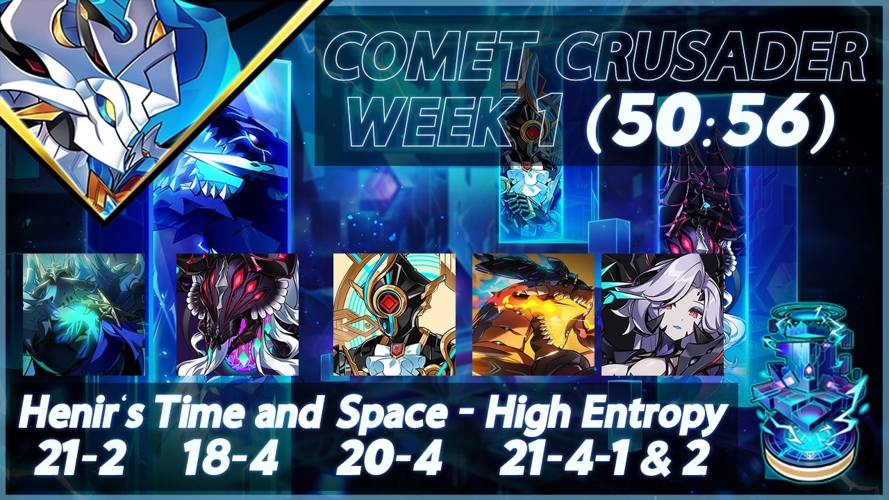 [Elsword NA/엘소드] Comet Crusader - Henir's Time and Space - High Entropy Week 1 - CC 헤니르의 시공 - 하이엔트로피