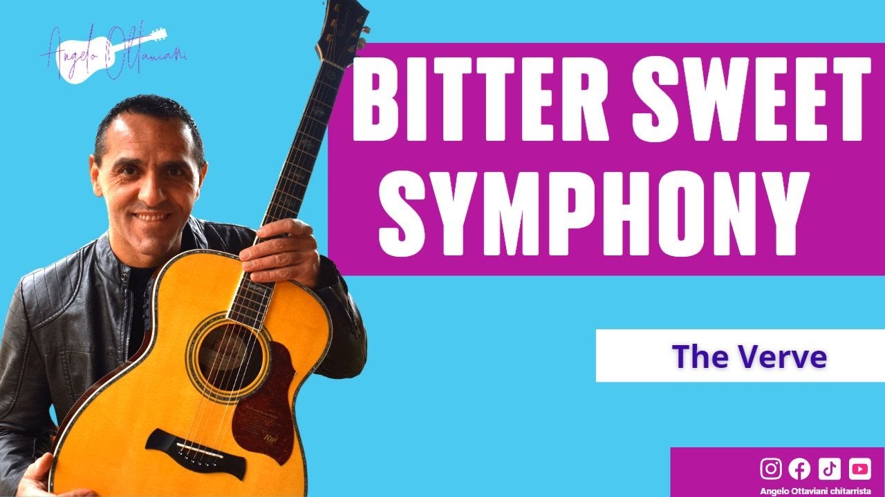 Bitter Sweet Symphony - The Verve - Easy Guitar Lesson