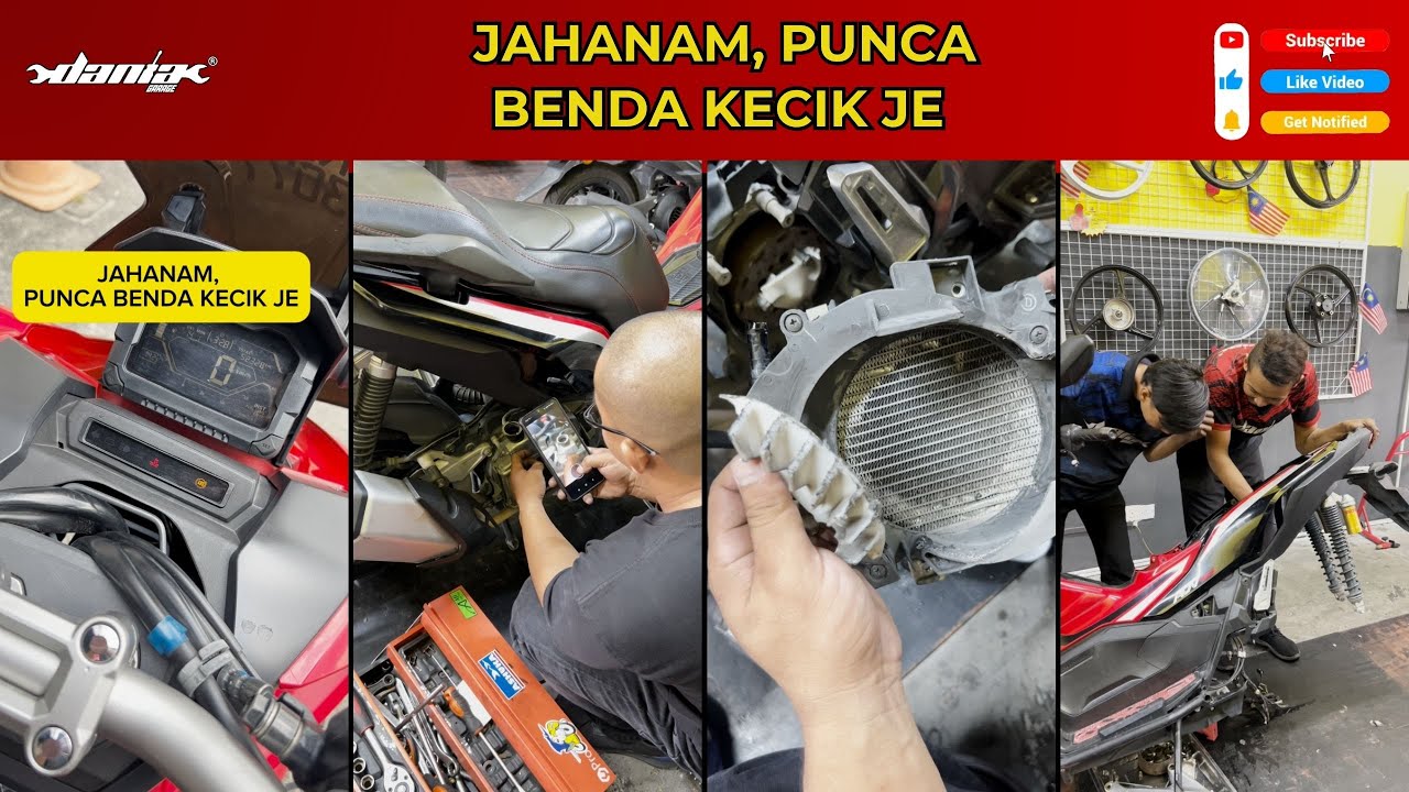 Punca Benda Bodoh Je Tapi Habis Jahanam Motor #daniagarageofficial #bengkelmotorkajang