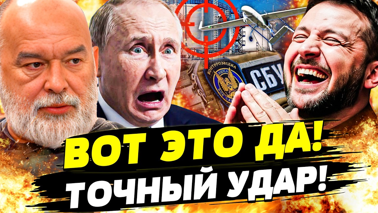 😈ПРОСТО ШОК! СБУ УНИЧТОЖИЛА РФ ИЗНУТРИ! КРЕМЛЬ ПРОЩАЕТСЯ С ПУТИНЫМ? ЗЕЛЕНСКИЙ ЛИКУЕТ! | ШЕЙТЕЛЬМАН
