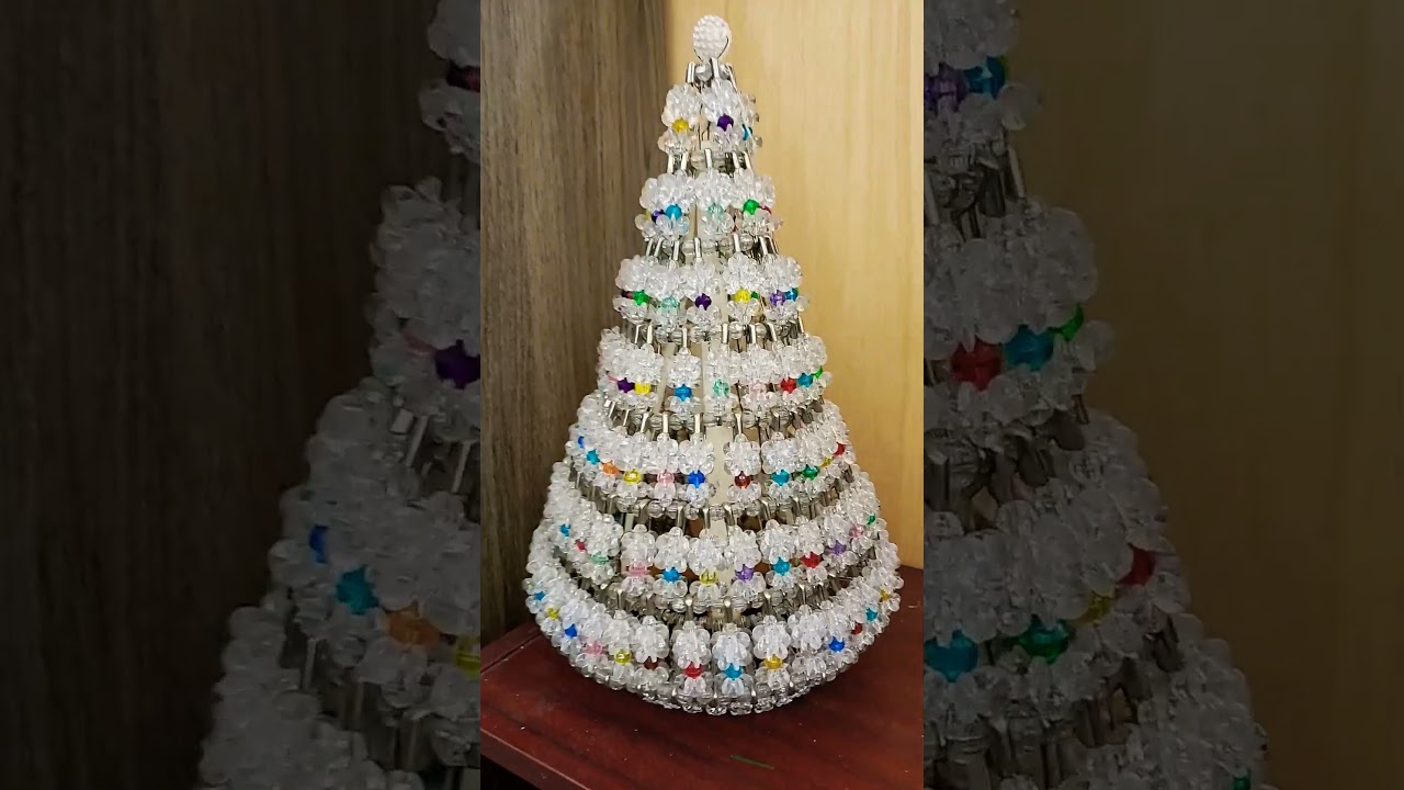 Vintage Safety Pin Christmas Tree #shorts