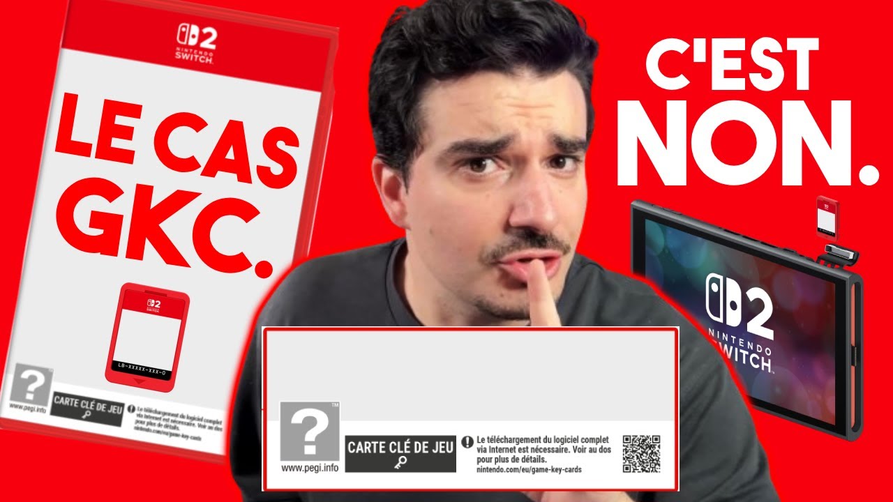 Le cas très problématique des GAME-KEY CARDS sur Nintendo Switch 2.