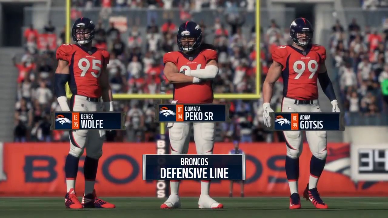 Madden 18 - Cincinnati Bengal vs Denver Broncos - Full Game Simulation Nation