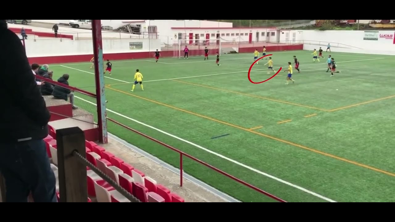 Santiago Loureiro Alves Sintrense sub18 1ª volta 4⚽️ 7🅰️