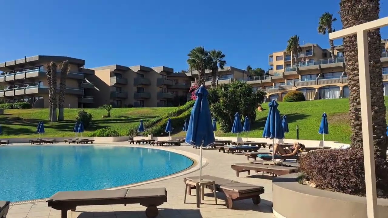 Kresten Palace Hotel, Rhodes Greece video of the grounds Oct 22