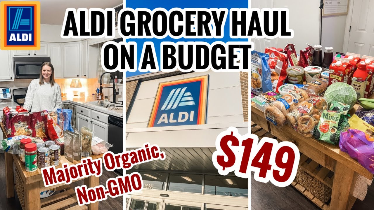 Бюджетный выбор продуктов из ALDI | Органические продукты, без ГМО в 80% случаев 🛒🥑🍎 #aldi