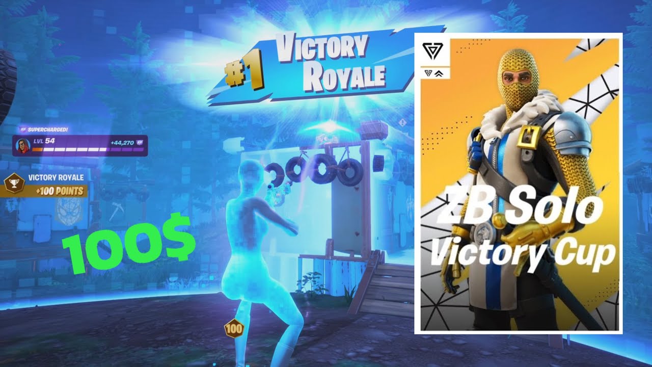 How i made my first earnings in the Zb Solo victory cup! (100$) | PS5 | 4K |