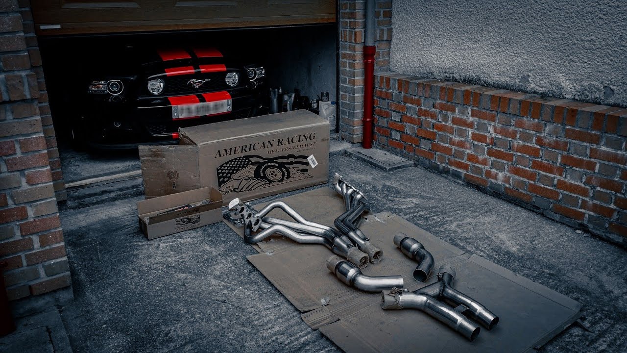 Ford Mustang GT 2013 - Présentation des collecteurs longs de chez American Racing Headers en 1 7/8