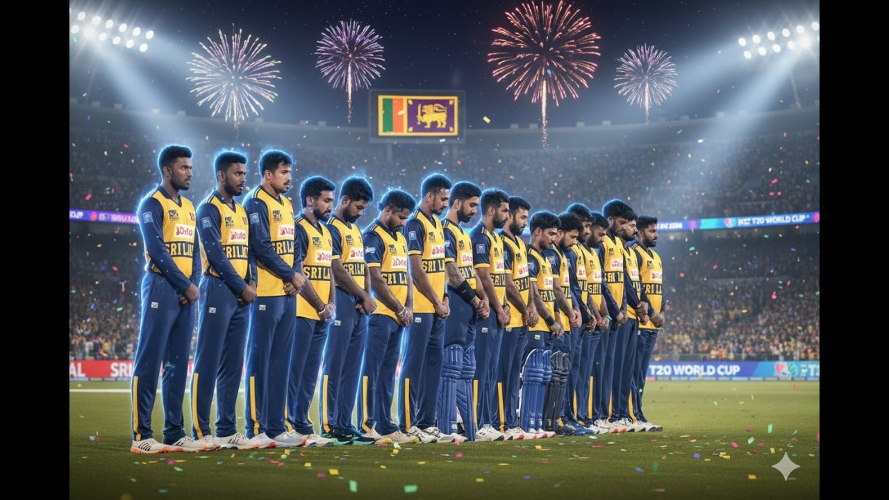 Lions Roar Again 🦁🇱🇰🔥 | Sri Lanka Cheer Song for T20 World Cup 2026 | Cricket Anthem
