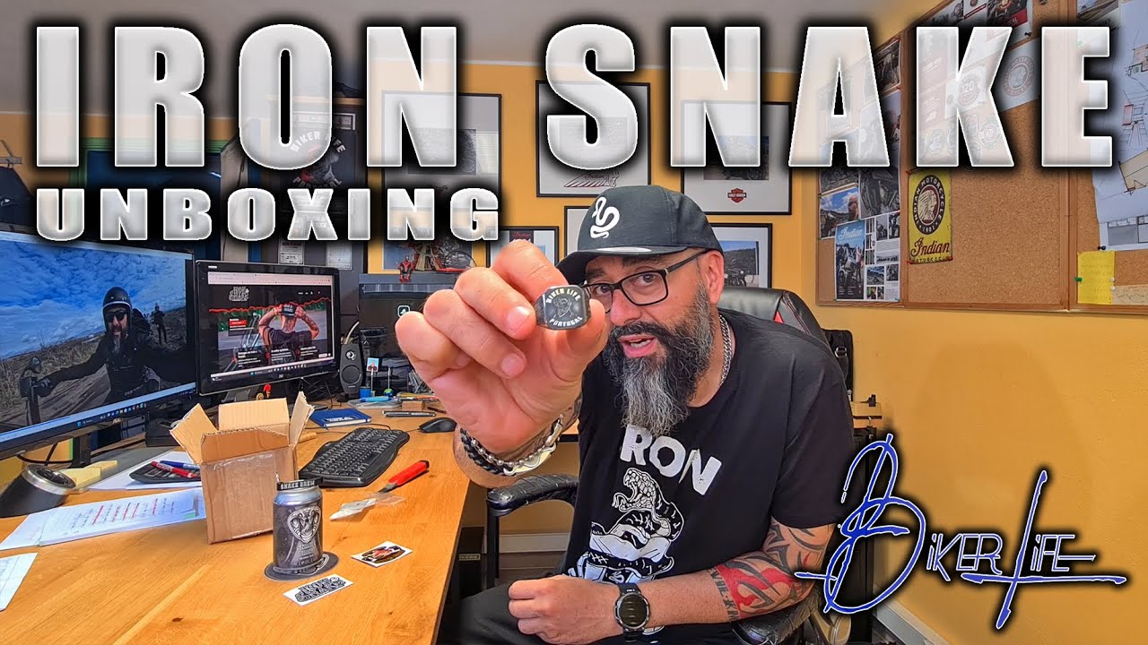 🔥IRON SNAKE | UNBOXING - novidades - (Marca NACIONAL)