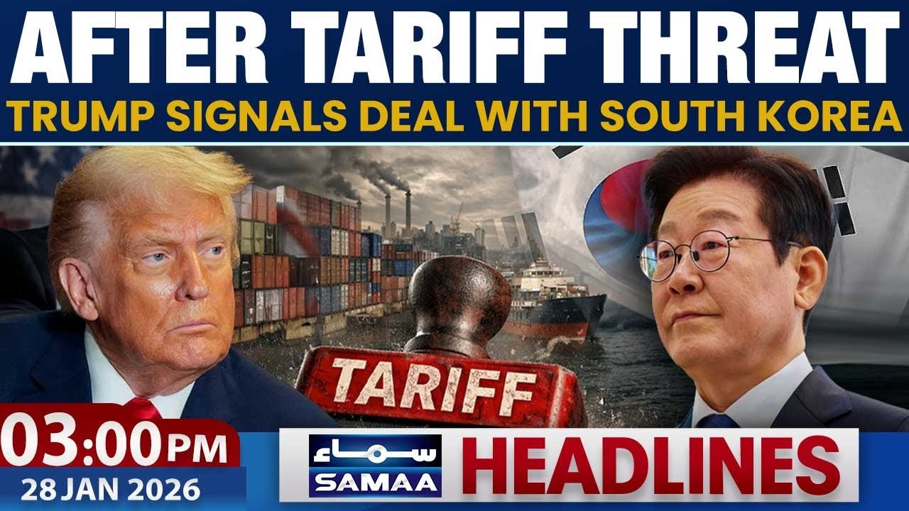 After Tariff Threat | Trump Signals Deal With South Korea | 03PM News Headlines