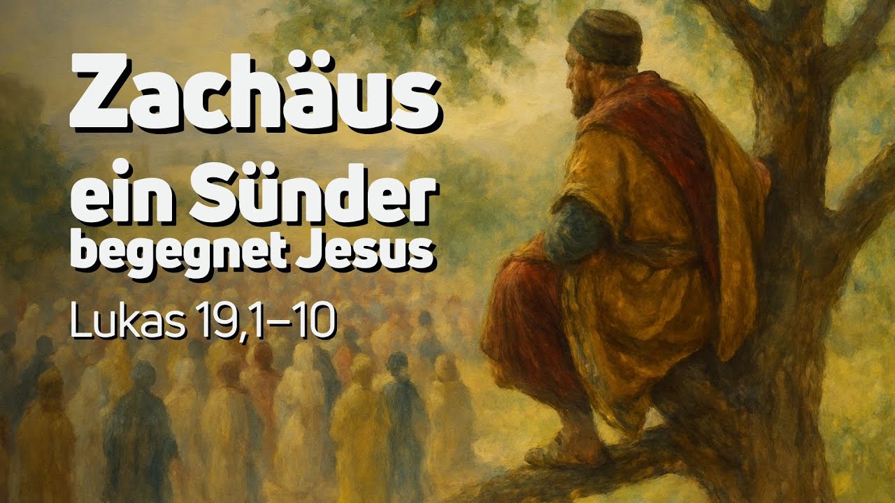 Lukas 19,1–10 | Zachäus - ein Sünder begegnet Jesus | Paul Hildebrandt