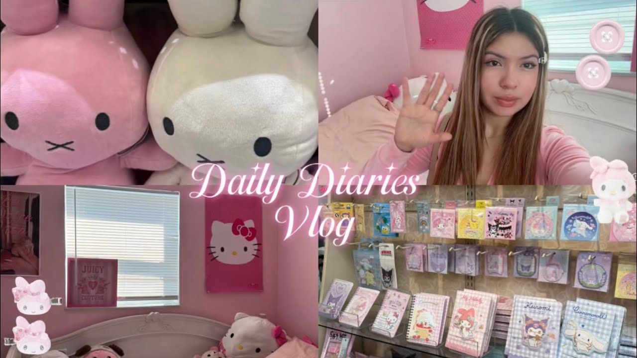 realistic daily diaries ✿ thrifting & shopping with my friends