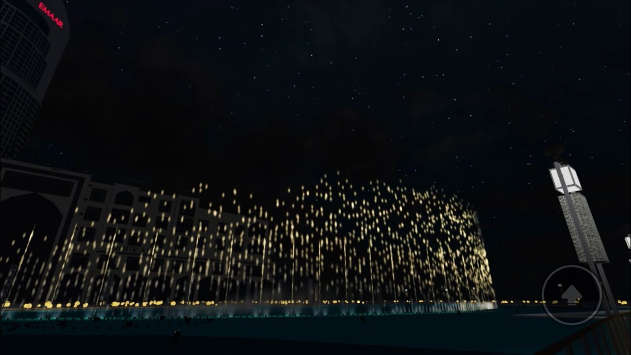 Dubai fountains- Time to say goodbye 