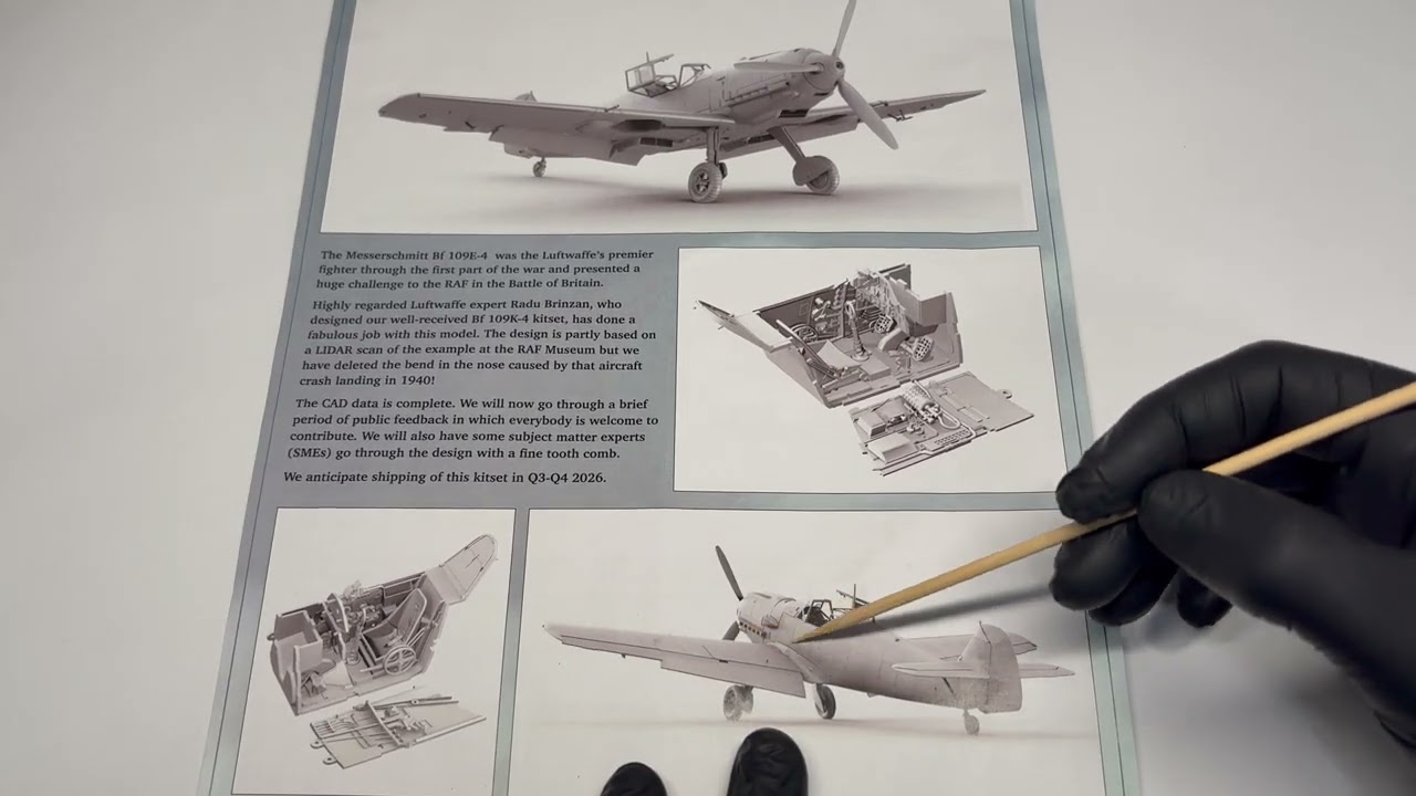 Анонс Kotare BF 109 E | Эксклюзивные подробности! | Новый набор инструментов 1/32