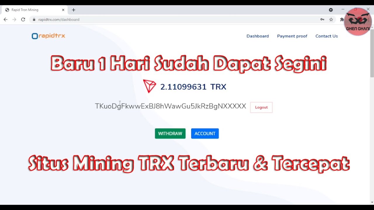 Situs Mining Terbaru rapidtrx.com 