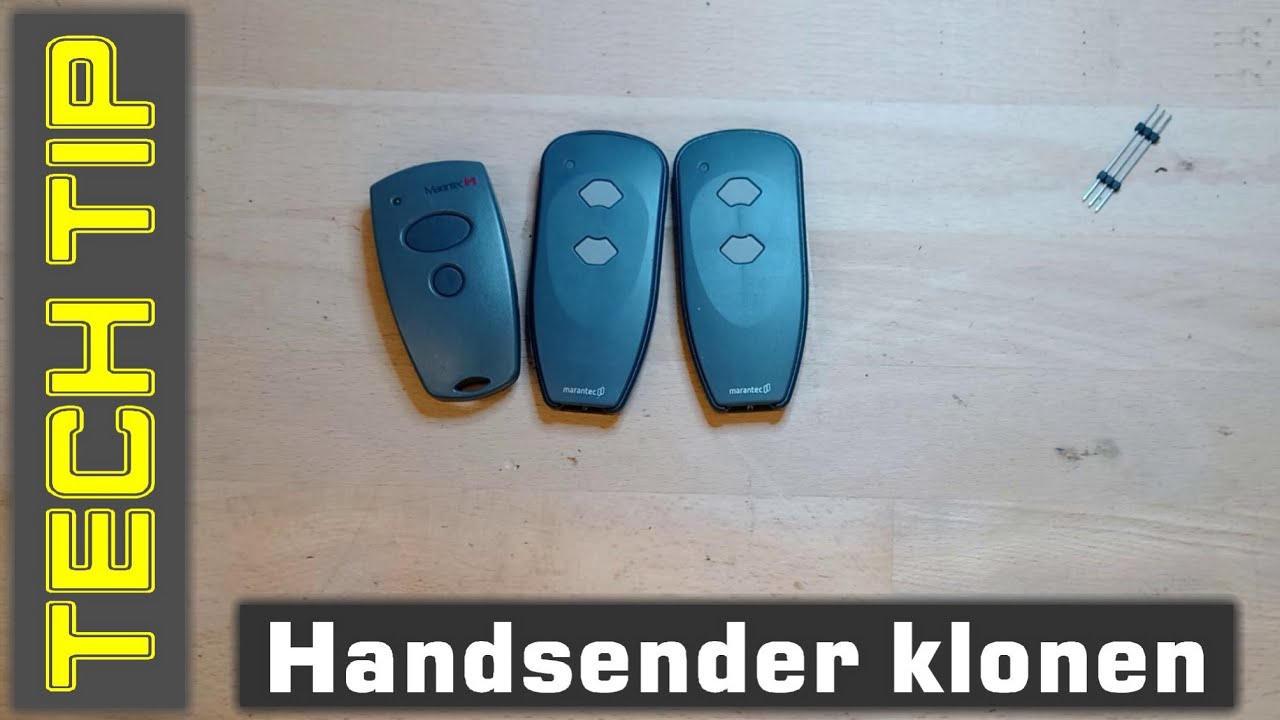 Marantec Handsender 302 zum Nachfolger 382 klonen (und dabei vlt. auch eine Menge Geld sparen!)