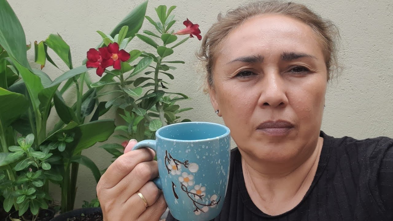  ROTINA  ANTES DO TRABALHO/CAFÉ NO JARDIM OUVINDO OS PÁSSAROS #4k #rotinadiária #cafe 