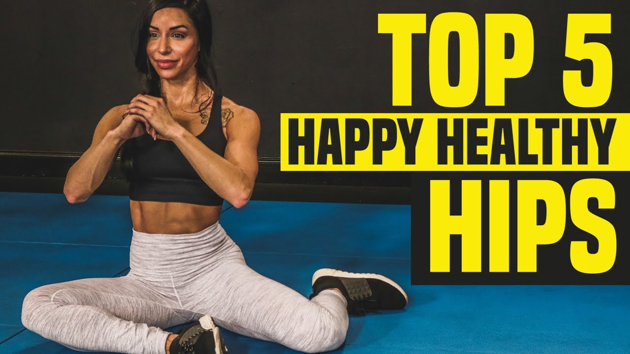 HIP MOBILITY Exercises for Keeping HIPS Healthy & Happy (TOP 5)