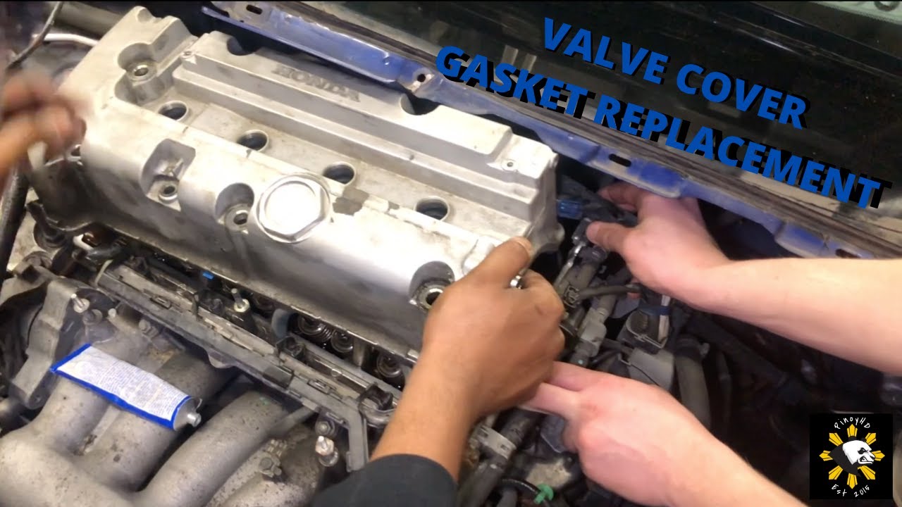 REPLACING THE VALVE COVER GASKET ON A 2007 CIVIC SI! |SHOP VIDS EP.2|