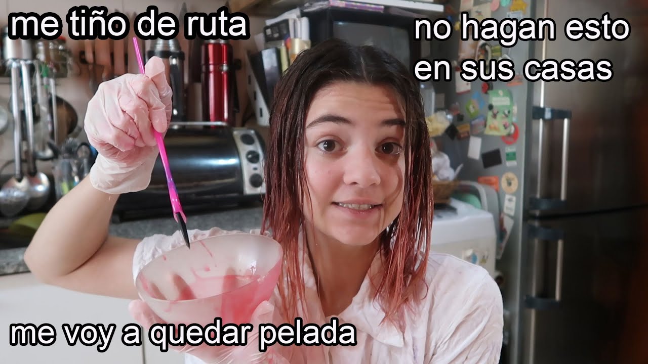 ME TIÑO EL PELO SOLA EN CASA