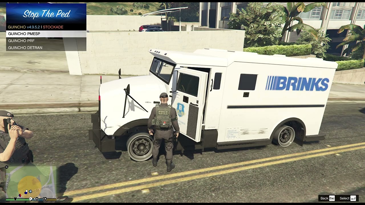 GTA V  FORÇA TÁTICA EM PERSEGUIÇÃO A CARRO FORTE ! SE INSCREVA !
