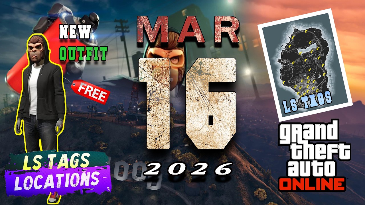 LS Tags Locations [March 16th] GTA Online 2026!!!