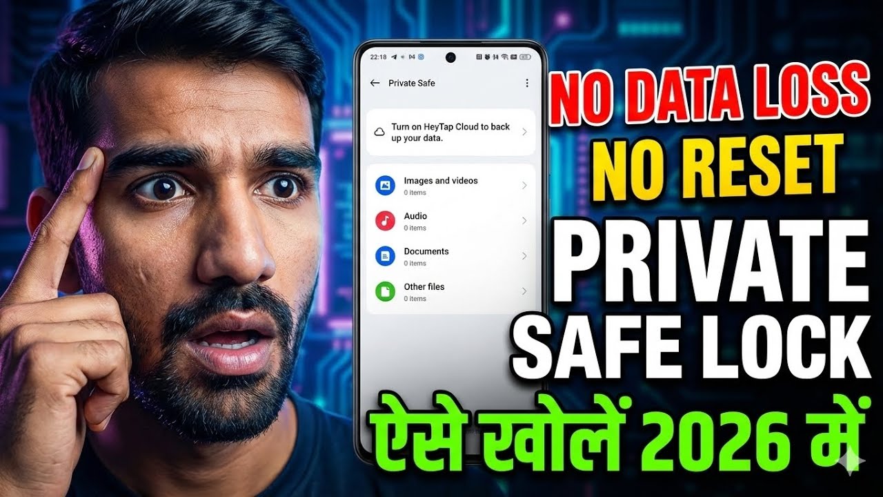 Oppo/Realme Private Safe Password Forgot? | No Reset, No Data Loss (2026)