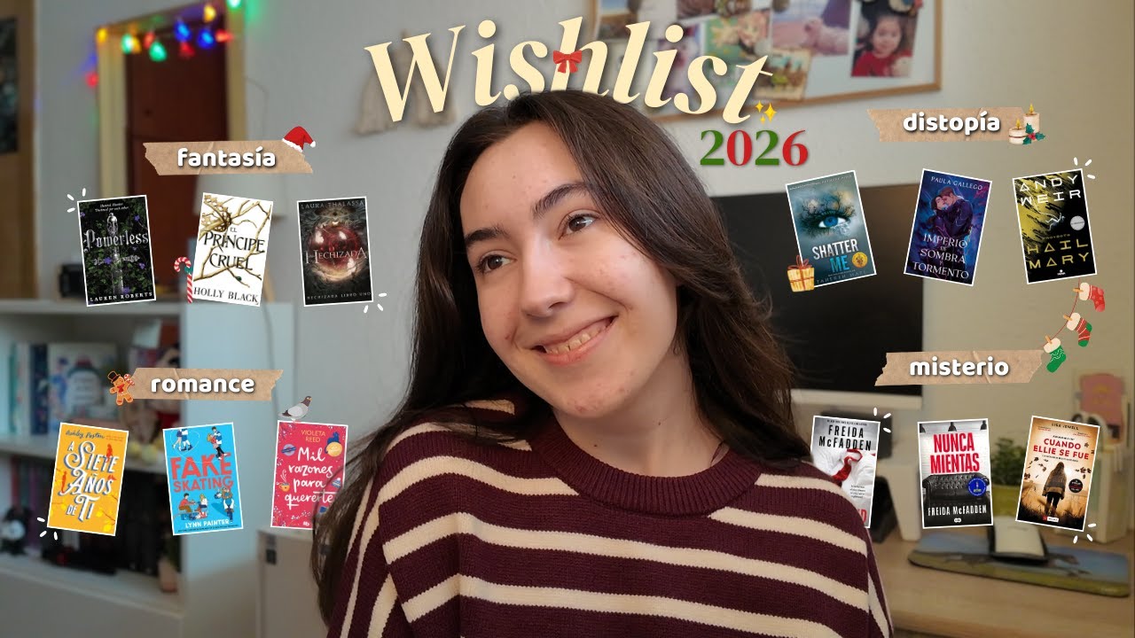 Libros que quiero leer en 2026 📚🤞🏻 (+50 libros 🫣) | Claudia Pigeoner
