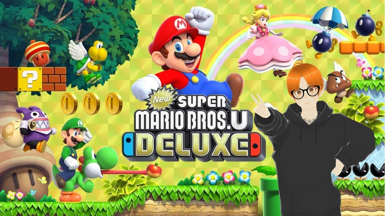 みんなコメントしてね☻ノジリッチのNEWスーパーマリオブラザーズUデラックス 配信