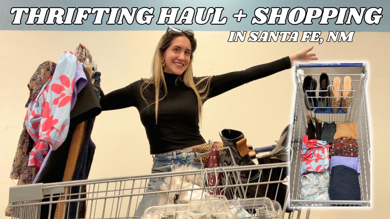 THRIFTING HAUL + CONSIGNMENT SHOPPING in Santa Fe NM