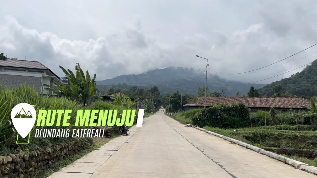 RUTE MENUJU AIR TERJUN DLUNDUNG TRAWAS 2025 || MOTORAN KELILING TRAWAS 