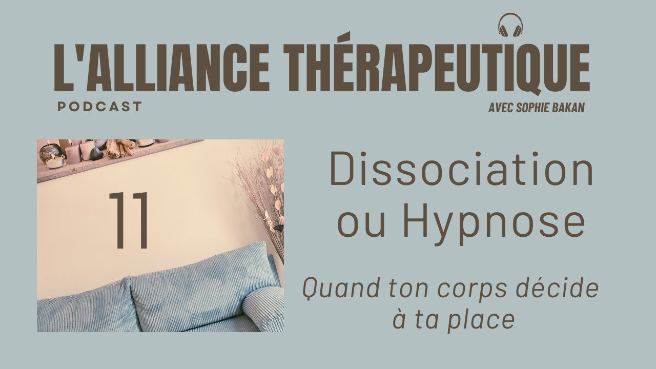 Dissociation ou hypnose : quand ton corps décide à ta place
