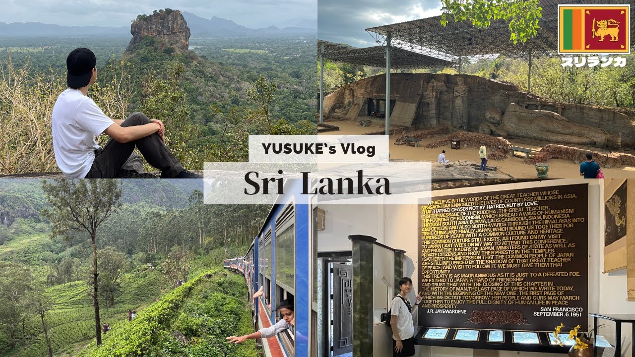 【スリランカ】Travel Vlog in Sri Lanka 2025