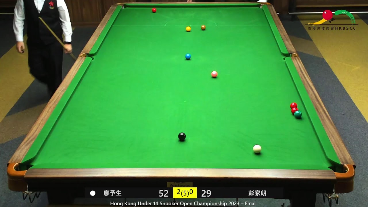 2023香港14歲以下青少年英式桌球公開賽-決賽Hong Kong Under-14 Snooker Open Championship 2023-Final