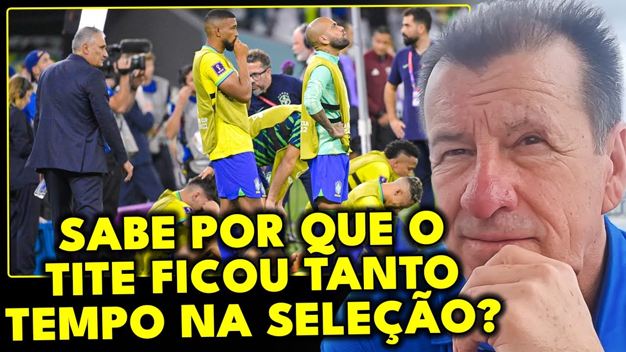 DUNGA REVELA BASTIDORES SOBRE TITE NA SELEÇÃO BRASILEIRA