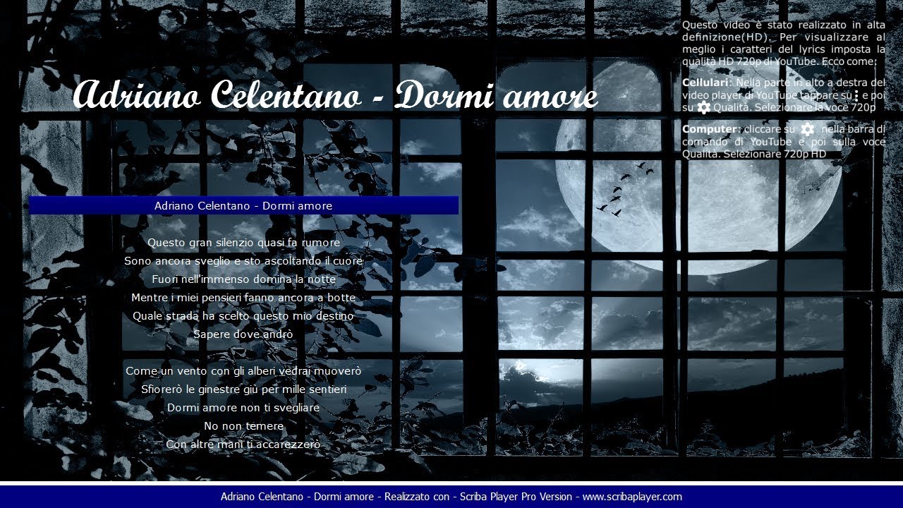 Adriano Celentano   Dormi amore