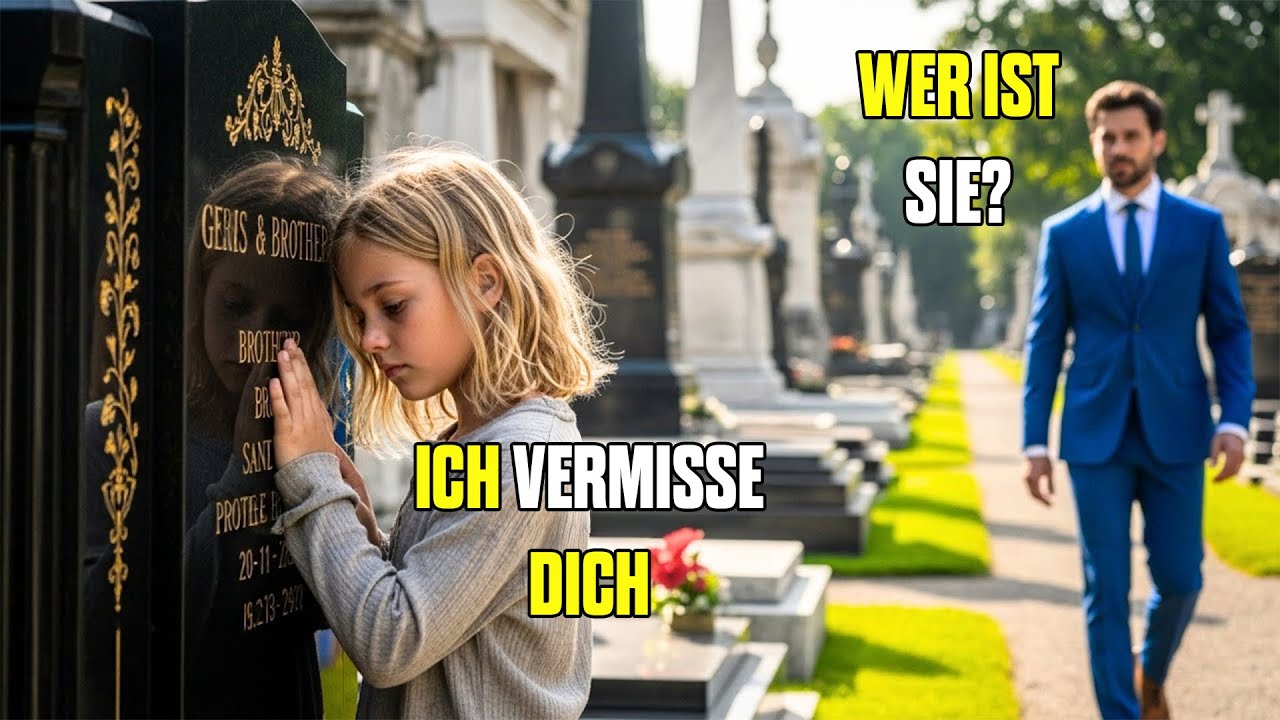 Ein Milliardär Findet Ein Armes Mädchen Weinend Am Grab Seines Sohnes—Die Wahrheit Schockierte Alle