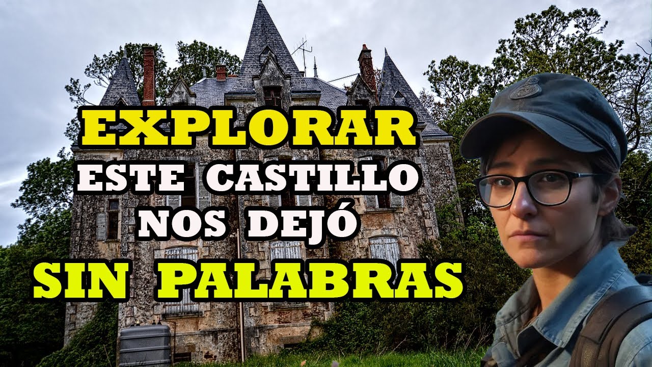 ESPECTACULAR lo que vimos en el interior de este #castilloabandonado hace décadas #urbexfrance