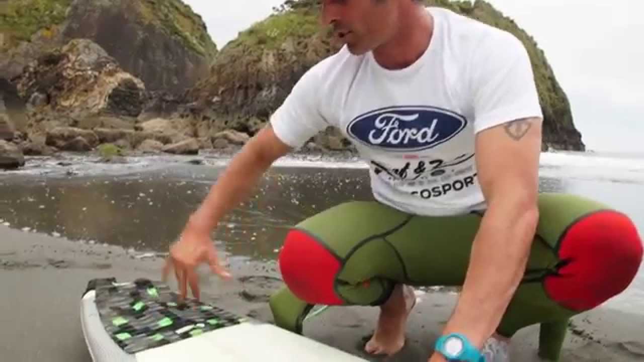 Accesorios para el Surf. Invento y antideslizantes